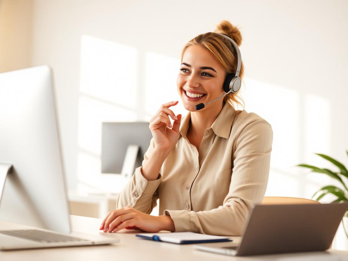 A licensed MedCoverage advisor speaking with a customer